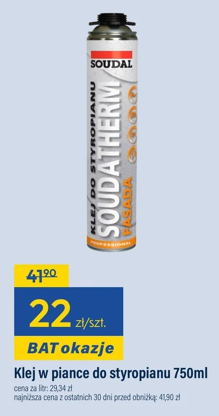 Klej do styropianu Soudal