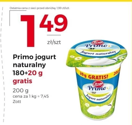 Jogurt naturalny Zott