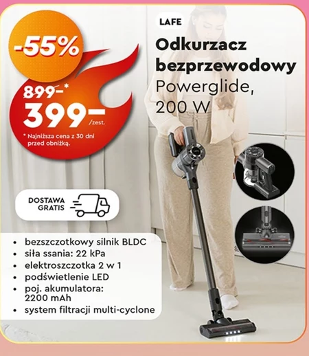 Odkurzacz bezprzewodowy Lafe
