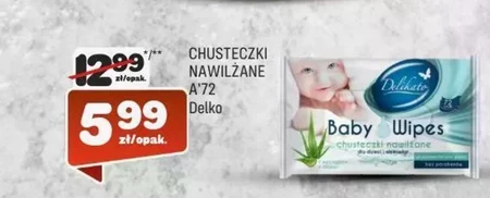 Вологі серветки Delko