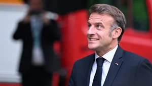 Prezydent Francji Emmanuel Macron