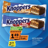 Baton orzechowy Knoppers