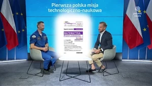 Polski astronauta szczerze o obowiązkowej maturze z matematyki