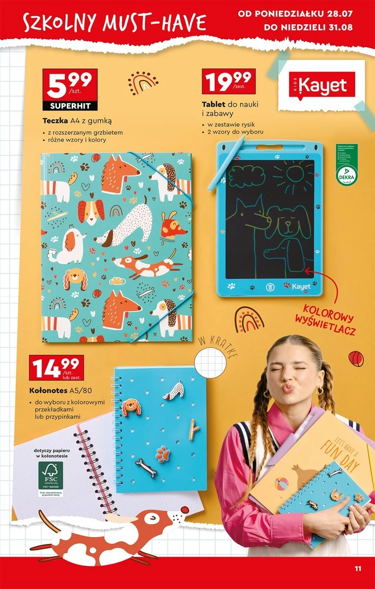 Tablet graficzny z Biedronki