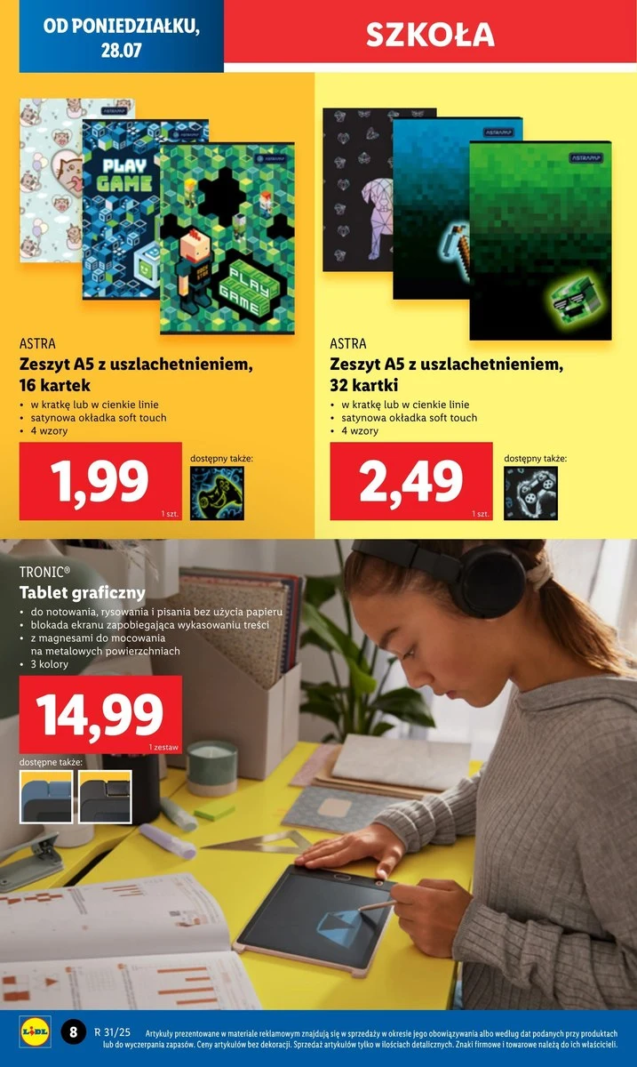 Tablet graficzny z Lidla