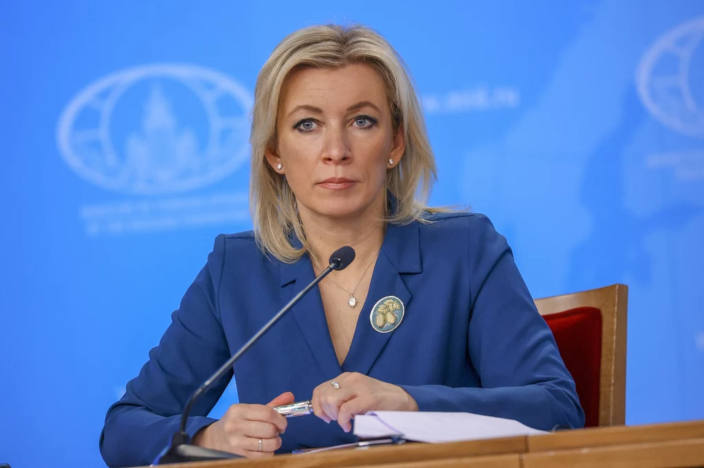 Rzeczniczka rosyjskiego MSZ Marija Zacharowa Rzeczniczka rosyjskiego MSZ Marija Zacharowa
