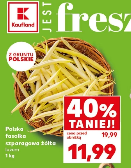 Fasolka szparagowa Kaufland