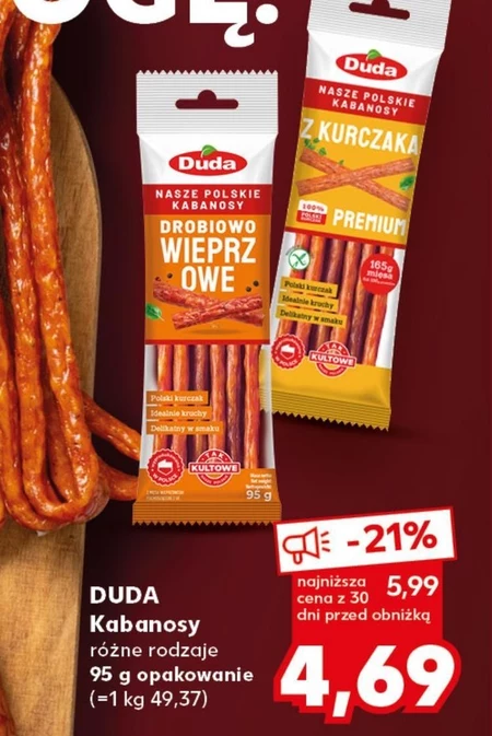 Kabanosy Duda