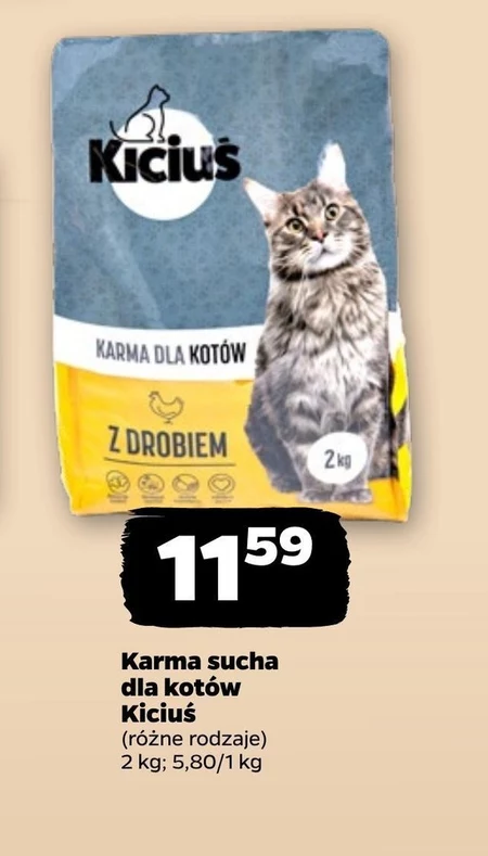 Корм для котів Kiciuś
