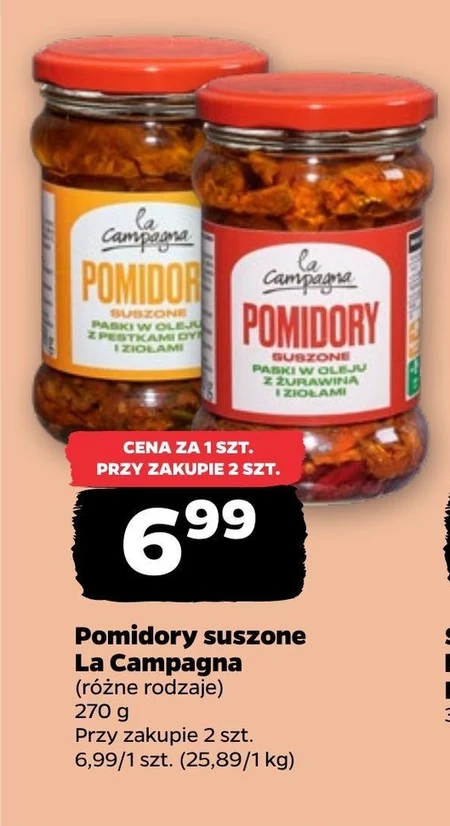 Pomidory suszone La Campagna