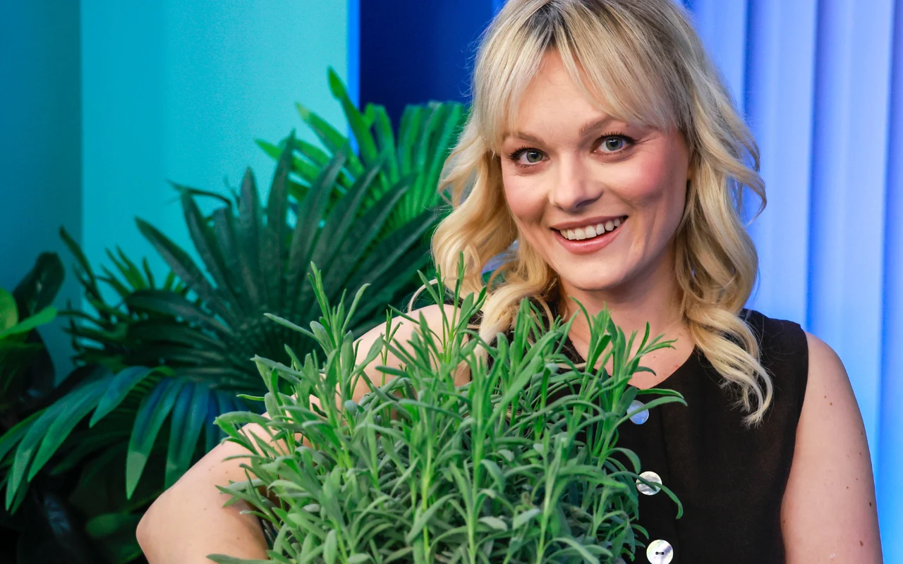 Kasia Joda w "halo tu polsat" jest ekspertką od roślin, nie tylko domowych