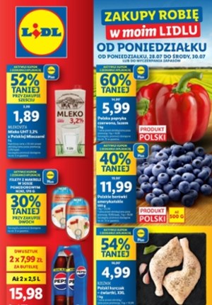 Gazetka promocyjna Lidl, ważna od 28.07.2025 do 30.07.2025.
