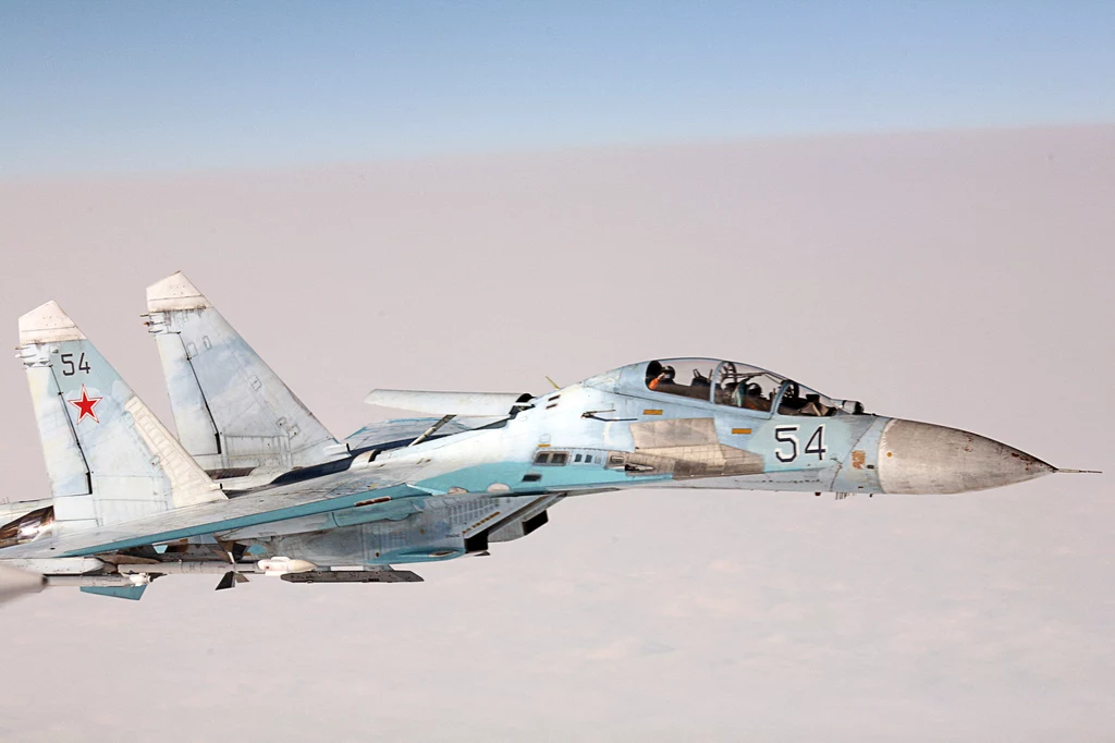 Rosjanie stracili myśliwiec Su-27. Ukraina przeprowadziła też kilka innych ataków