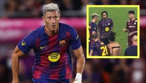 Lewandowski zaczepiony przez rywala zaraz po meczu. Zaskakująca scena