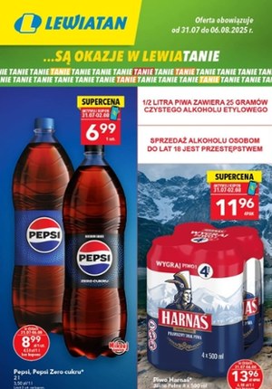 Gazetka promocyjna Lewiatan, ważna od 31.07.2025 do 06.08.2025.