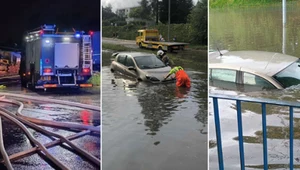 Ekstremalne ulewy w Polsce. Ponad tysiąc interwencji, ludzie bez prądu