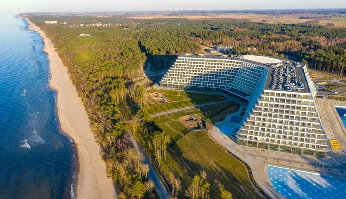 "Mały Dubaj" w Pobierowie jest już ukończony. Hotel ma zostać otwarty jeszcze w tym roku