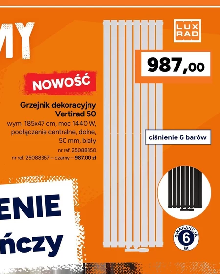 Grzejnik Lux Rad