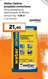 Posadzka cementowa Weber