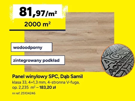 Panel winylowy