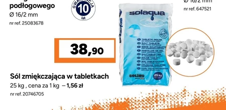 Таблетки для пом'якшення води Solaqua