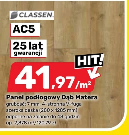 Panel podłogowy Classen