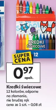 Kredki świecowe