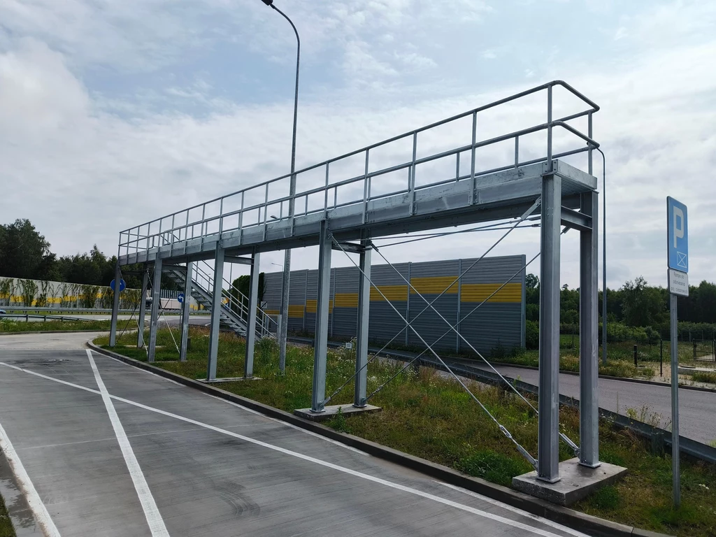 GDDKiA zapowiedziała instalację kolejnych ramp dla kierowców ciężarówek