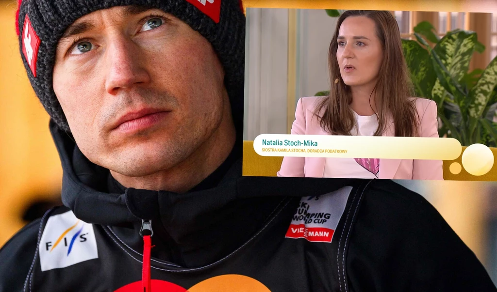 Kamil Stoch i siostra Natalia /Źródło: dziendobry.tvn.pl/