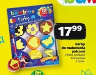 Farby do malowania palcami Moje Bambino