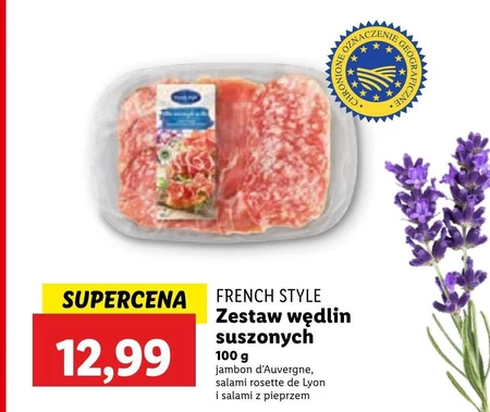 Zestaw wędlin French Style