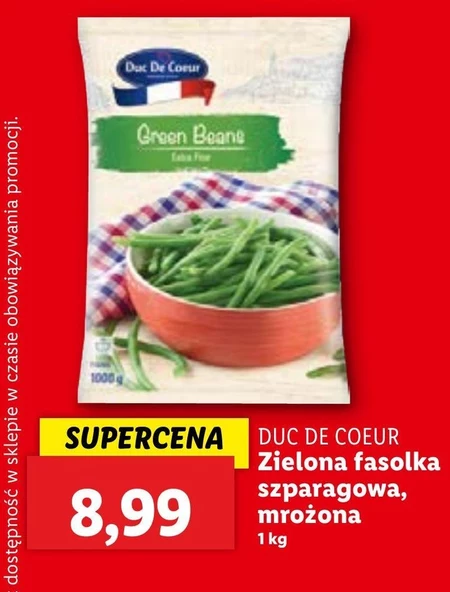 Fasolka szparagowa Duc De Coeur