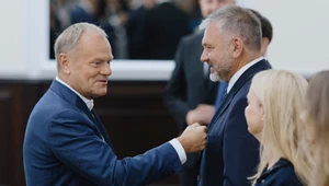 Premier Donald Tusk i minister sprawiedliwości Waldemar Żurek