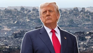 Trump deklaruje pomoc dla Strefy Gazy. "Zamierzamy wydać trochę pieniędzy"