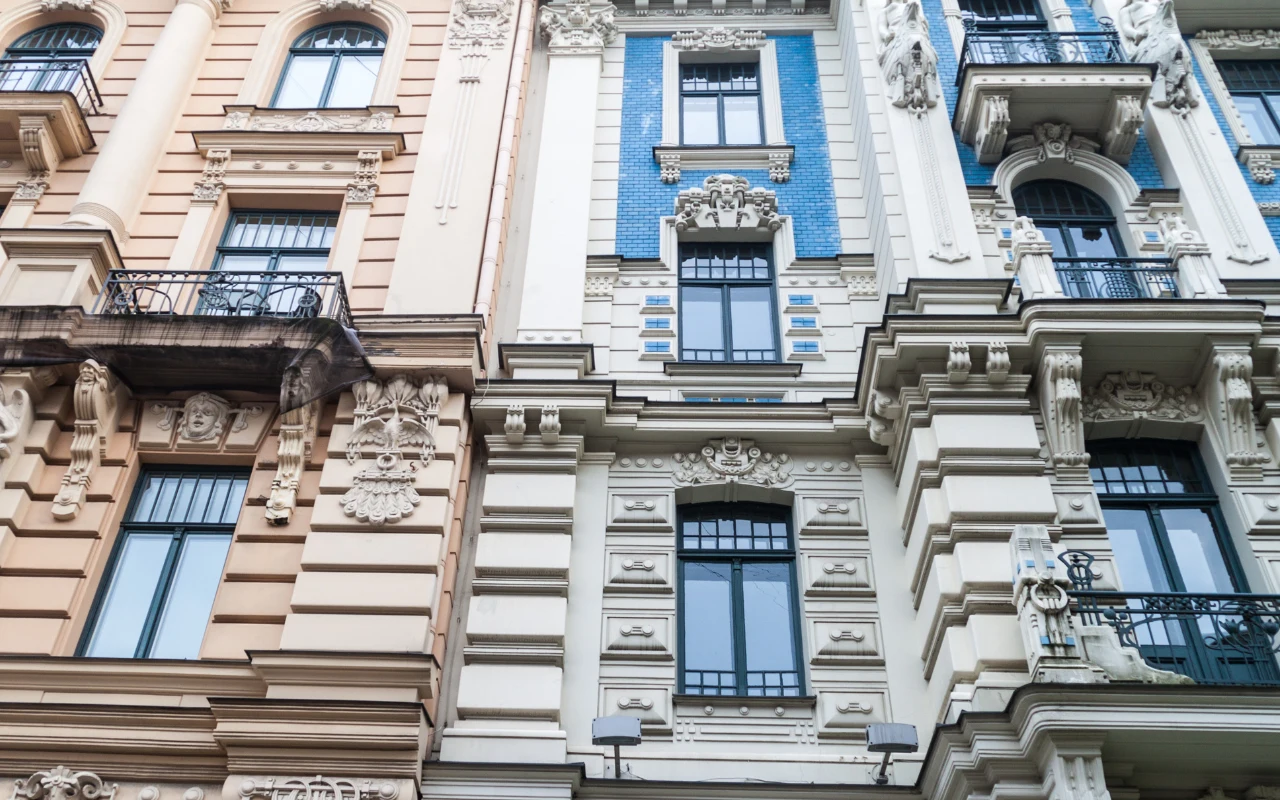 Kamienice przy ulicy Alberta