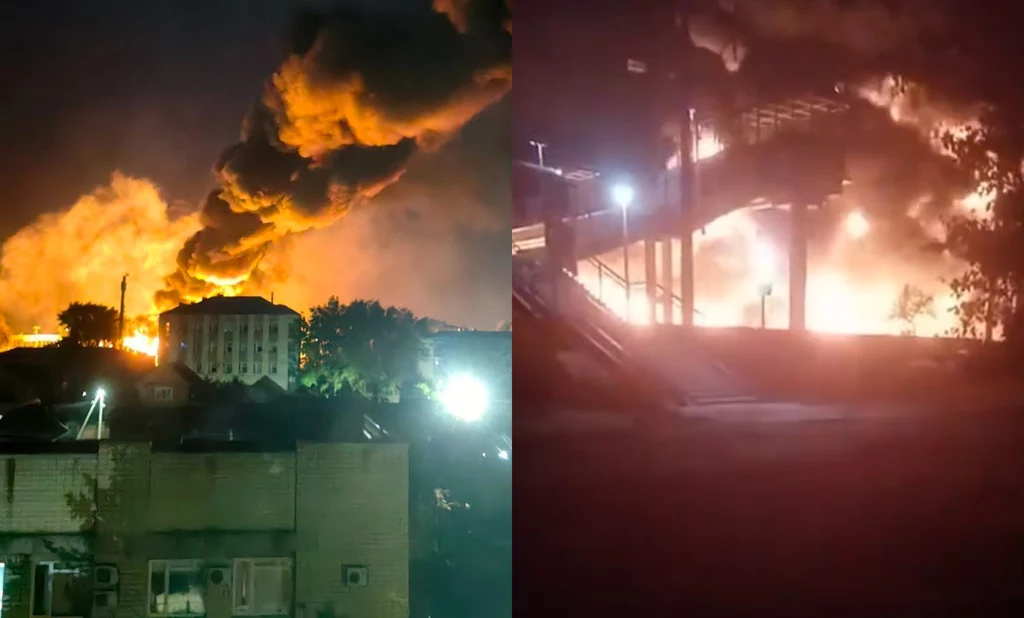 Wojna w Ukrainie. Rosja donosi o atakach ukraińskich dronów