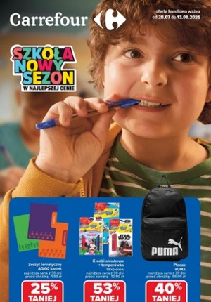 Gazetka promocyjna Carrefour, ważna od 28.07.2025 do 13.09.2025.