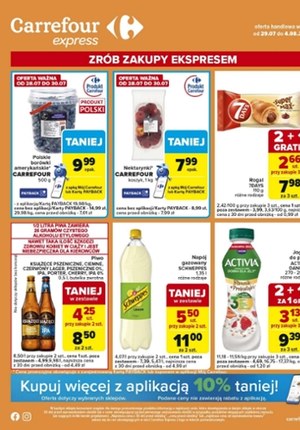 Gazetka promocyjna Carrefour Express, ważna od 29.07.2025 do 04.08.2025.