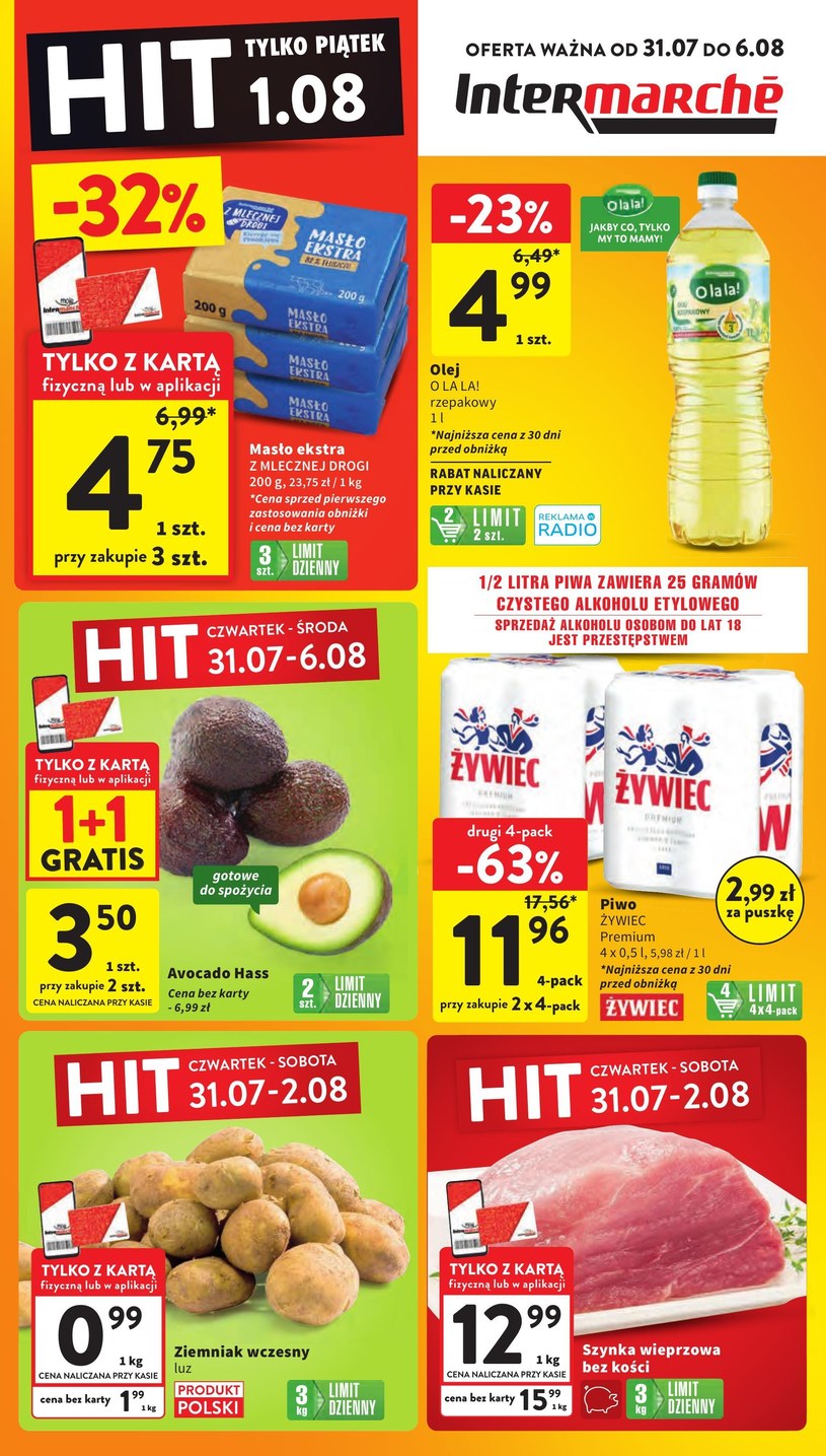 Gazetka promocyjna Intermarche Super - ważna od 31. 07. 2025 do 06. 08. 2025