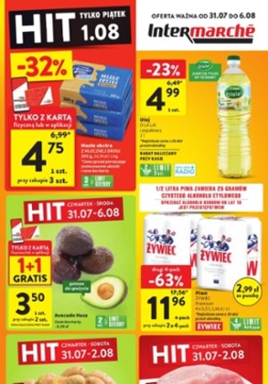 Gazetka promocyjna Intermarche Super, ważna od 31.07.2025 do 06.08.2025.
