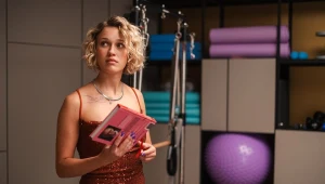 Helena Englert w scenie z filmu "Seks dla opornych"