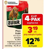 Пиво Żubr
