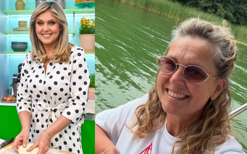 Ewa Wachowicz wakacje spędza na mazurach