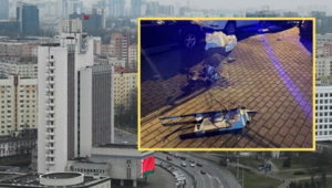 Dron krążył nocą nad Mińskiem. Białorusini zestrzelili maszynę