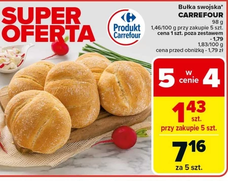Bułka Carrefour