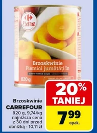 Персики в сиропі Carrefour