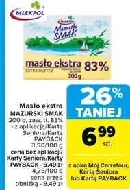 Вершкове масло Mazurski Smak