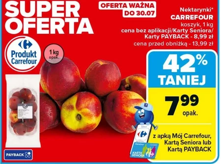 Нектарини Carrefour