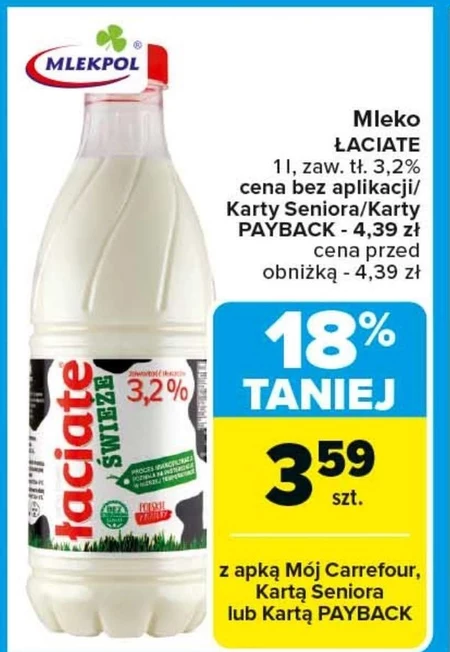 Mleko Łaciate