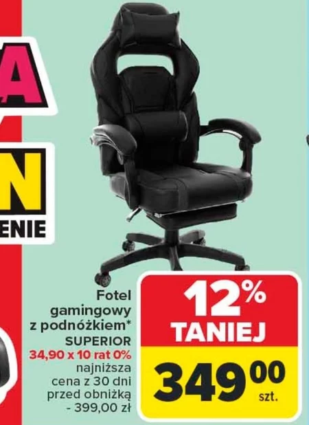 Fotel gamingowy